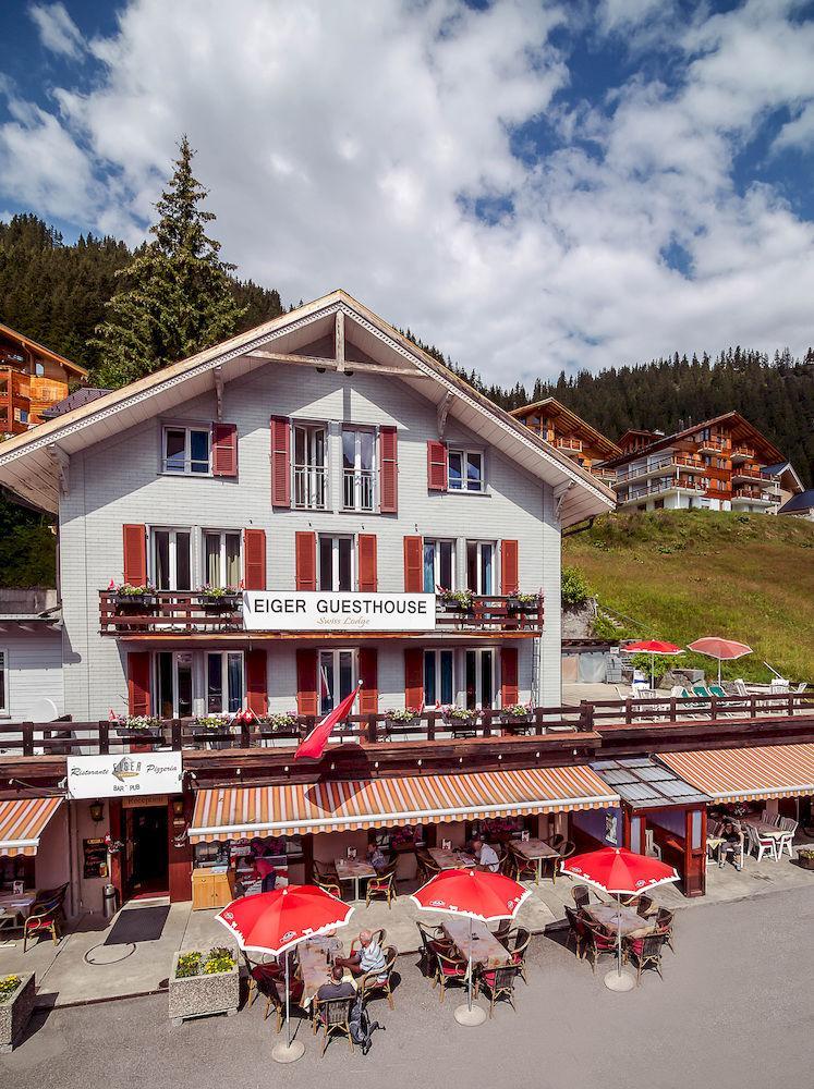 Eiger Guesthouse Mürren Exterior foto